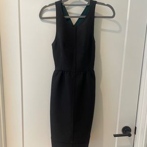 Maeve anthropologie black dress